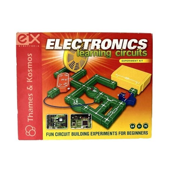 Electronics Learning Circuits Experiment Kit - Thames & Kosmos - 100% COMPLETE - Picture 1 of 5